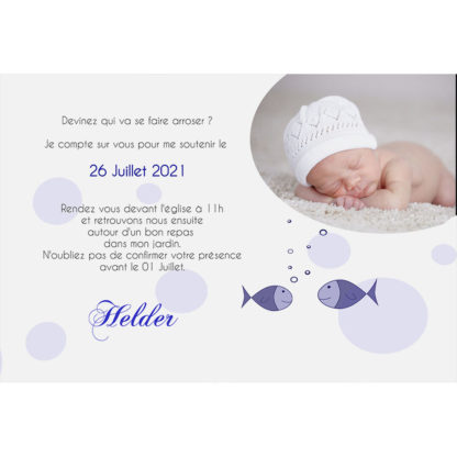 Faire part magnet Helder