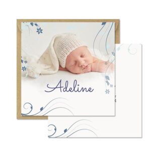 Faire-part de naissance Adeline