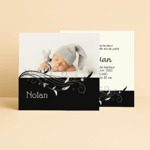 Faire-part de naissance Nolan
