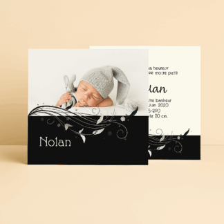 Faire-part de naissance Nolan