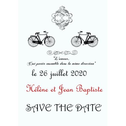 Save the date Hélène et Jean Baptiste