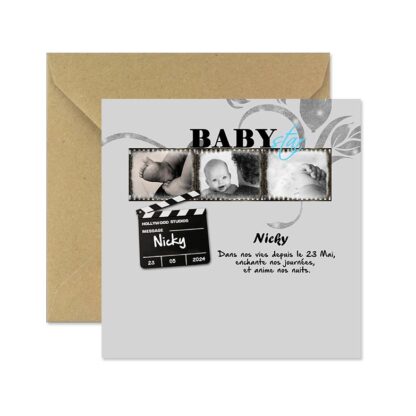 Faire-part de naissance Nicky – Image 2