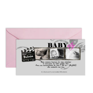 Faire-part de naissance Belinda