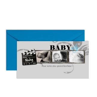 Faire-part de naissance Nicky