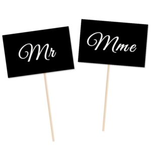 Panneau Photobooth Mr et Mme