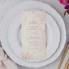 Carte menu décor retro