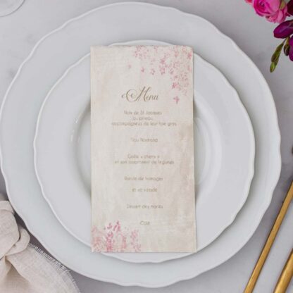 Carte menu décor retro – Image 2