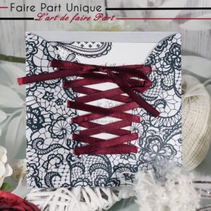 Faire part corset version 2