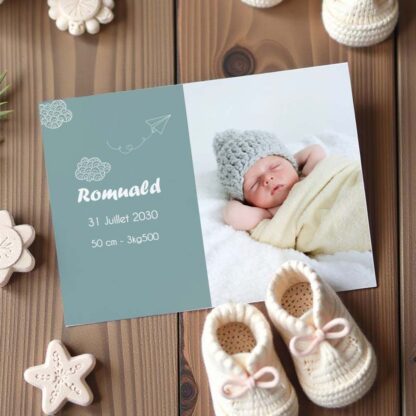 Faire part Romuald