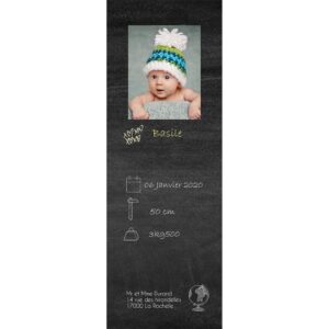 Faire-part magnet Basile photomaton