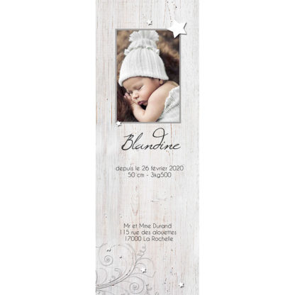 Faire-part magnet Blandine photomaton