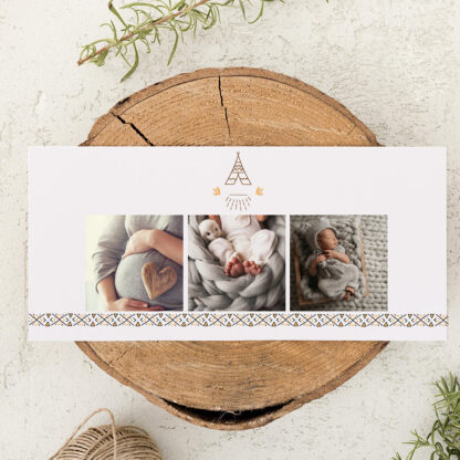 Faire-part de naissance Solal