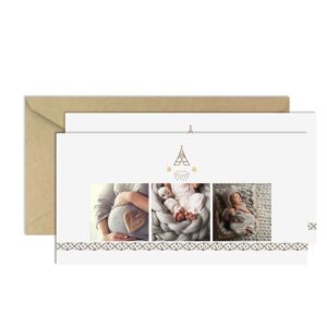 Faire-part à gratter Solal