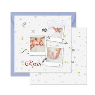 Faire-part de naissance Ryan