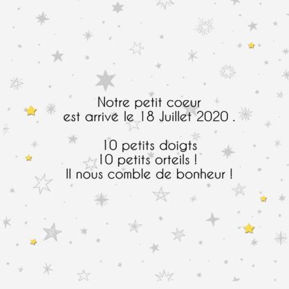 Faire-part de naissance Ryan – Image 2