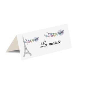 Porte nom "paris mon amour"