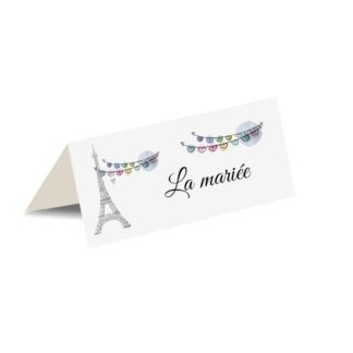 Porte nom "paris mon amour"