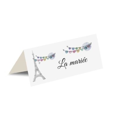 Porte nom "paris mon amour"