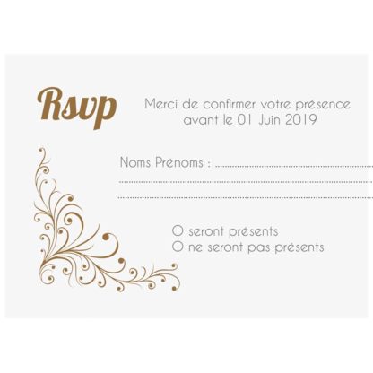 Carte RSVP Omaha
