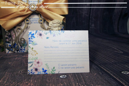 Carte RSVP Thème Spring – Image 2