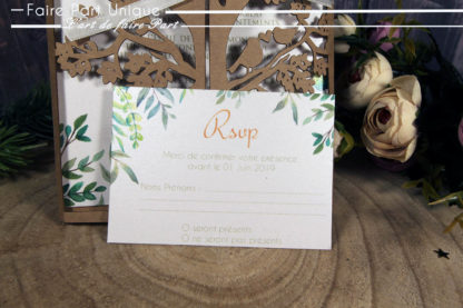 Carte RSVP Natural – Image 2