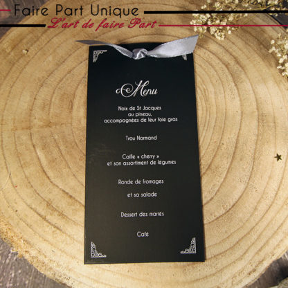 Carte menu Game of Throne – Image 2