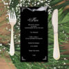 Carte menu Game of Throne