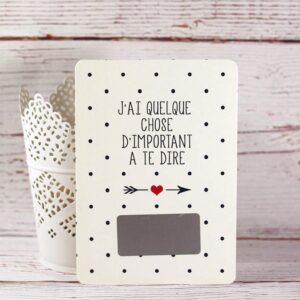 Carte à Gratter