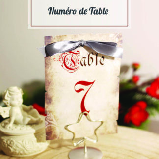 Numéro de Table