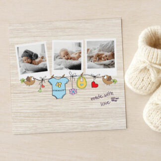 Faire-part de naissance Gustave
