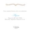 Faire-part de naissance Alyssa – Image 2