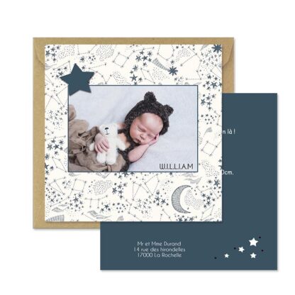 Faire-part de naissance William – Image 3