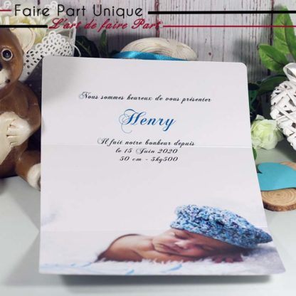 Faire-part parchemin Henry – Image 2