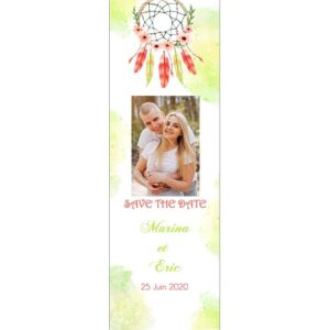 Save the date photomaton Marina et Eric
