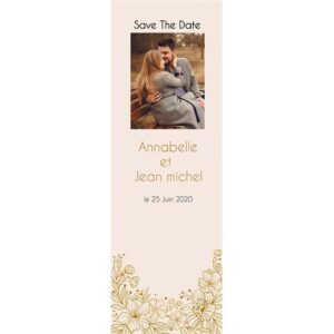 Save the date Annabelle et Jean Michel