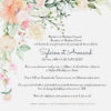 Faire-part de mariage - Floral printanier – Image 2
