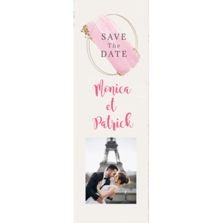 Save the date Monica et Patrick