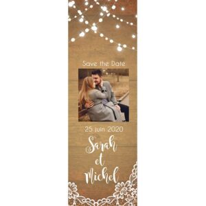 Save the date Sarah et Michel