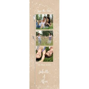 Save the date Juliette et Alan