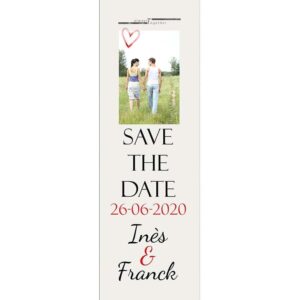 Save the date Inès et Franck