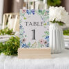 Numéro de table - Thème Spring