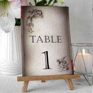 Numéro de table - In wonderland