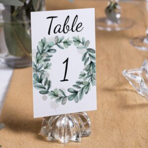 Numéro de table - Couronne nature