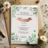 Faire-part de mariage - Thème natural