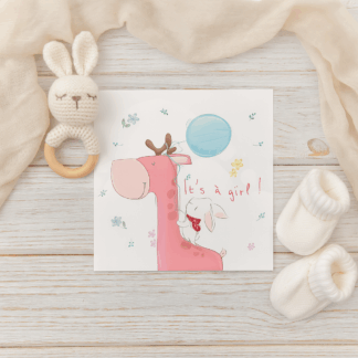 Faire-part de naissance Jessica