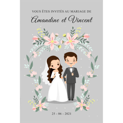 Save the date Amandine et Vincent