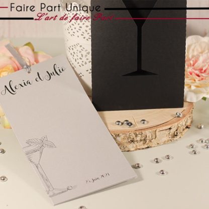 Faire-part pochette cocktail – Image 2