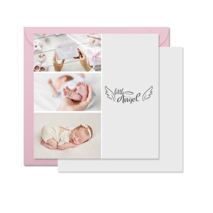 Faire-part de naissance Little Angel