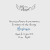 Faire-part de naissance Little Angel – Image 2