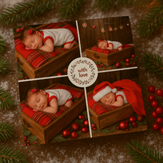 Faire-part de naissance " Notre plus beau cadeau"